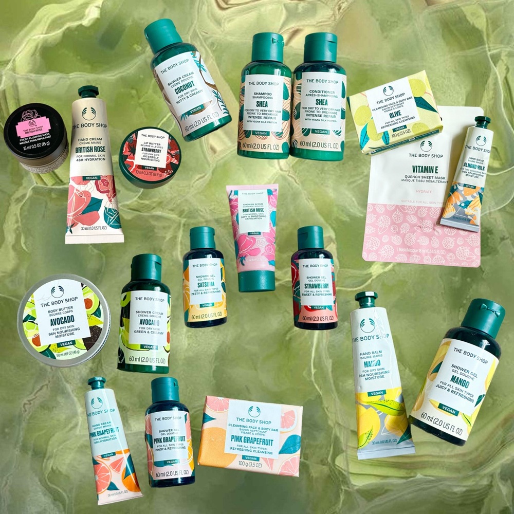 Lot of bath&body products!